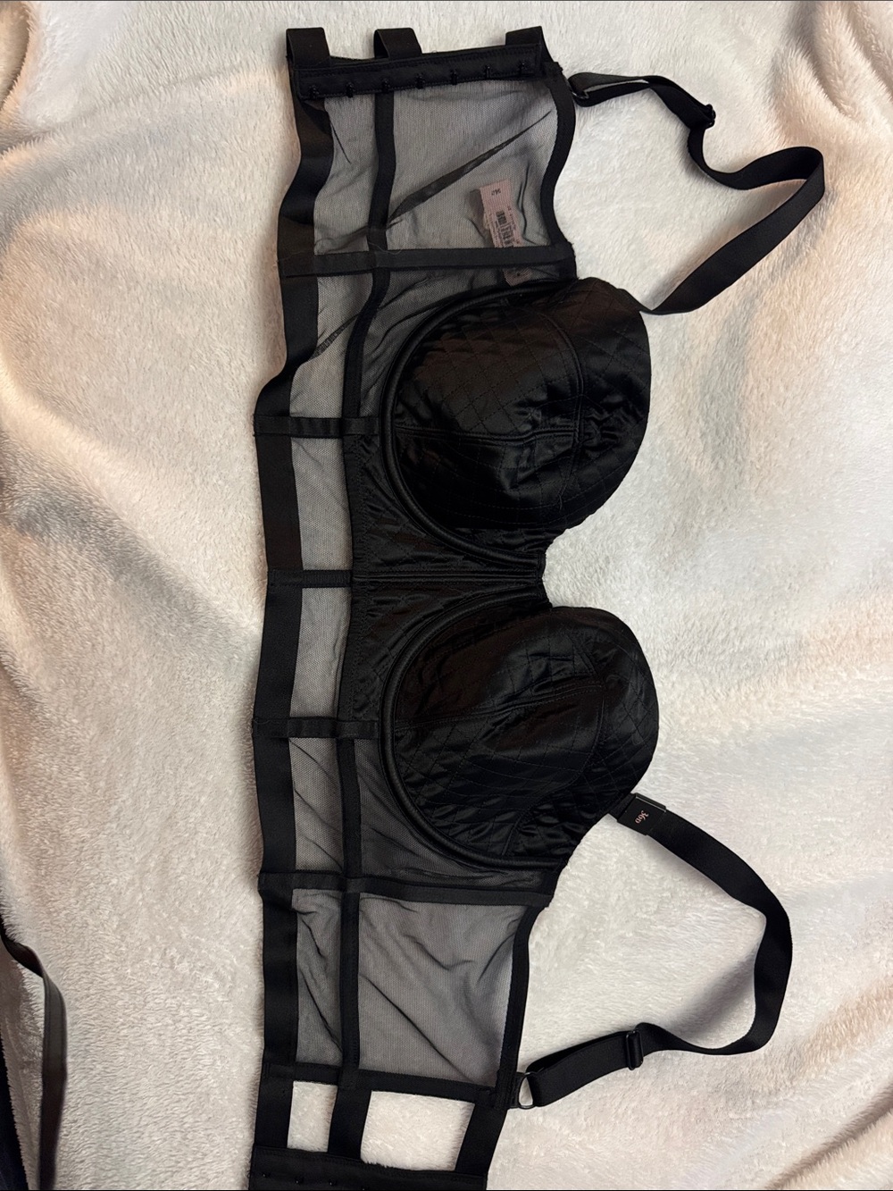 Victoria's Secret Black Longline Bustier Bra - Picture 3 of 4